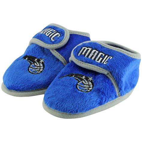 Bring the energy of the game into your home with Orlando Magic slippers